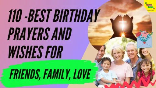 110 Best Birthday Prayers and Wishes for Friends, Family, Love