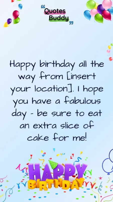 Birthday Wishes for Friends – from a Distance QUOTES BUDDY 2