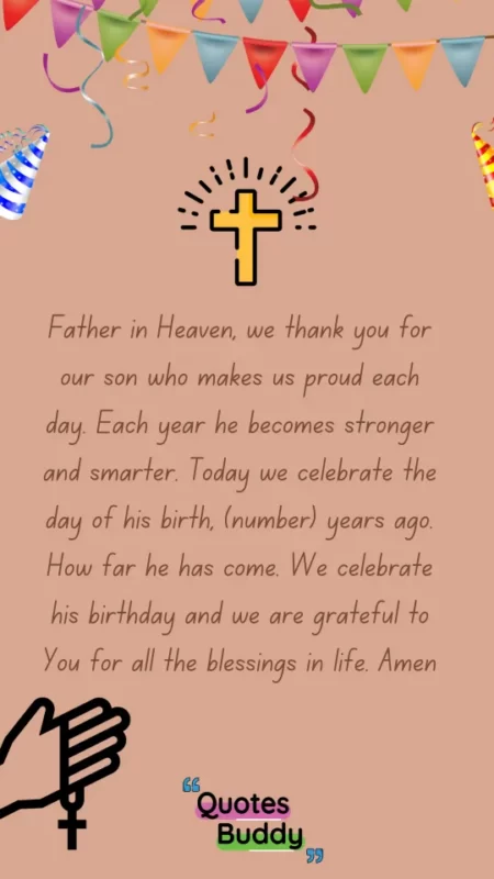 50+ Ideas For Birthday Prayer For Family: Mistakes You Can Easily Avoid 12 Birthday prayer for son 2
