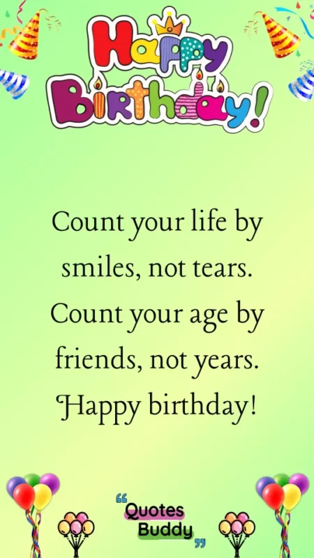 Short Simple Happy Birthday Wishes QUOTES BUDDY 4