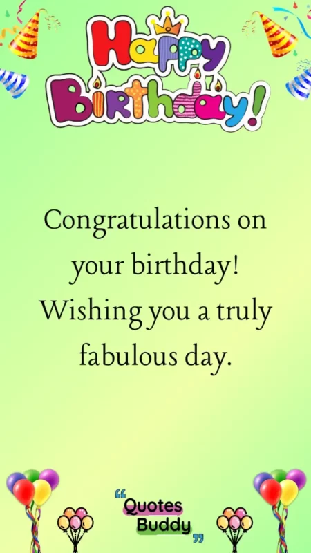 Short Simple Happy Birthday Wishes QUOTES BUDDY 7